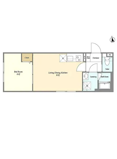 ウェルスクエアイズム上北沢 205