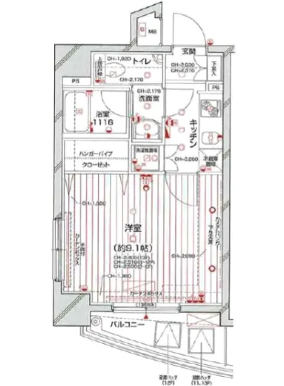 パレステュディオ中目黒 1104
