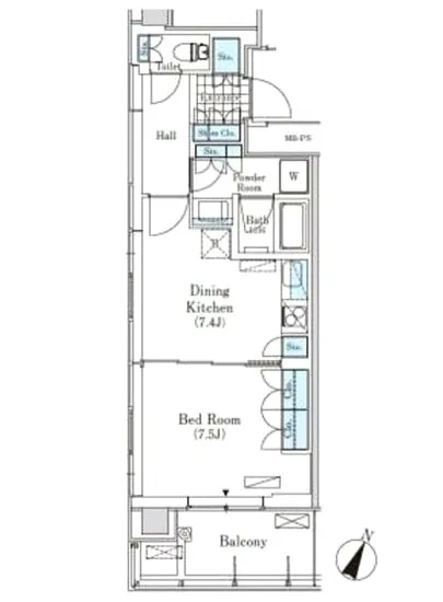 メルクマール京王笹塚レジデンス 1515