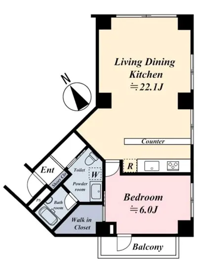 カーサブリランテ代々木公園 2F