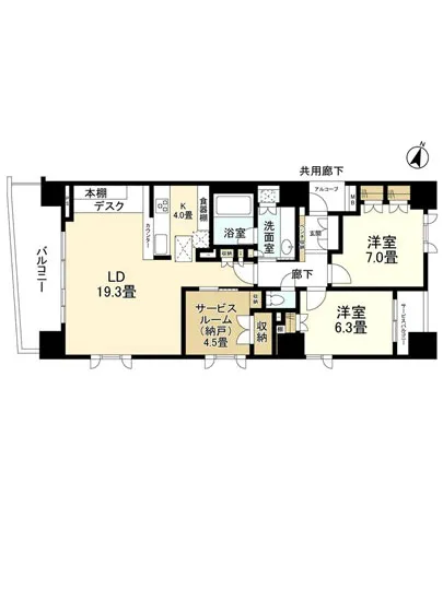 コスモ本駒込ロイヤルステージ 2F