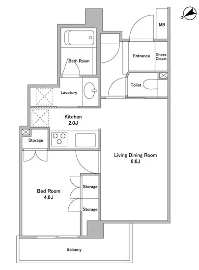 パークグレイス駒込 412