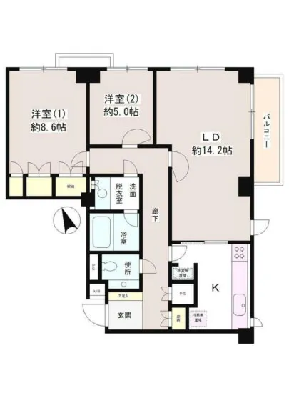 白金三光坂パークマンション 301