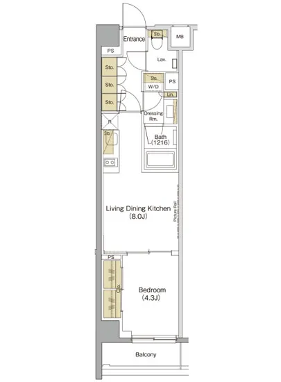 ザ・パークハビオ高円寺レジデンス 319