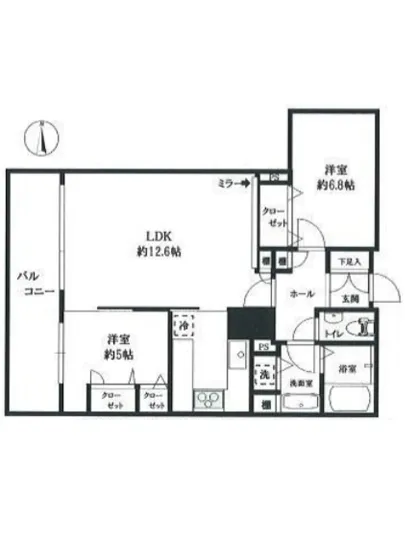 スカイライトタワー 22F