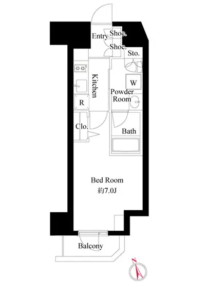 グランパセオ田原町 1201