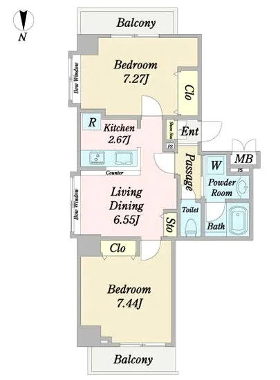 パークヒル中目黒 401