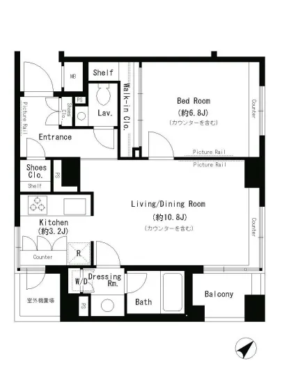 パークアクシス溜池山王 406