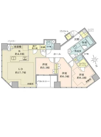 ブリリア一番町 1504