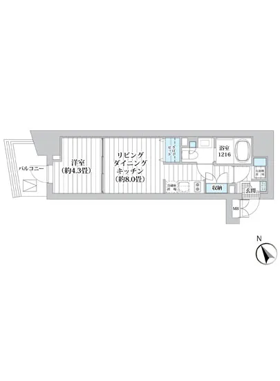 ライオンズフォーシア五反田 701