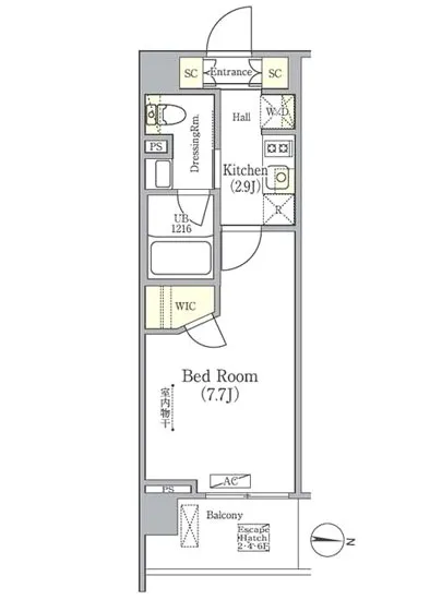 ライオンズフォーシア押上 304