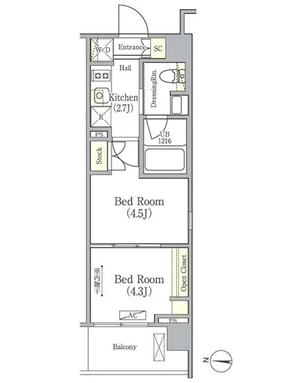 ライオンズフォーシア押上 401