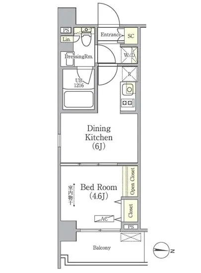 ライオンズフォーシア押上 206