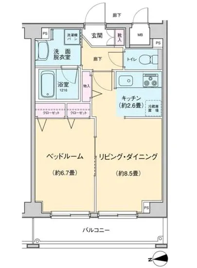 プロッシモ新宿 102