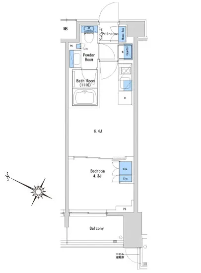 ルフォンプログレ中野富士見町ザ・レジデンス 404