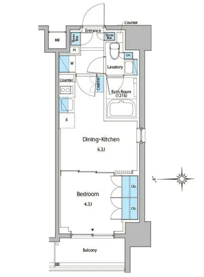 ルフォンプログレ門前仲町マークス 1204