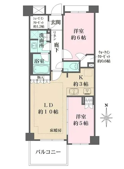 ザ・パークハウス新宿柏木 206