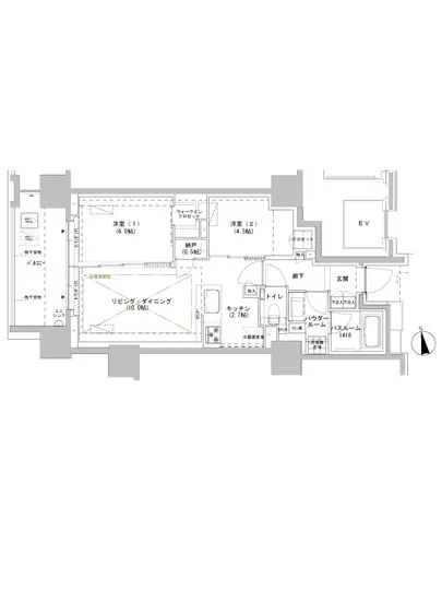 パークスフィア牛込神楽坂 202