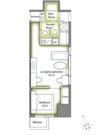 池袋デュープレックスタワー 801