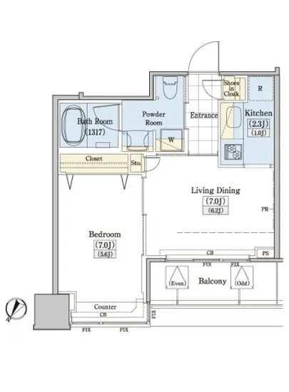 レジディアタワー上池袋 TW-409