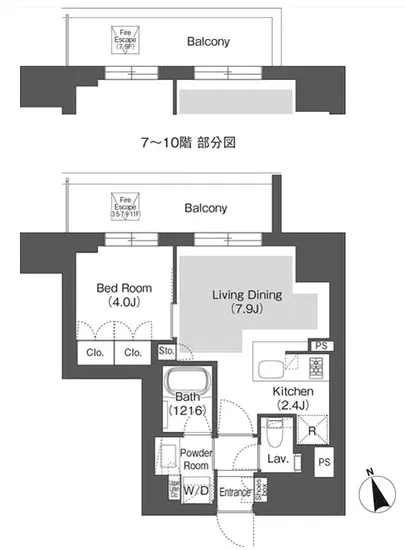 ベルビュー千代田飯田橋 1104