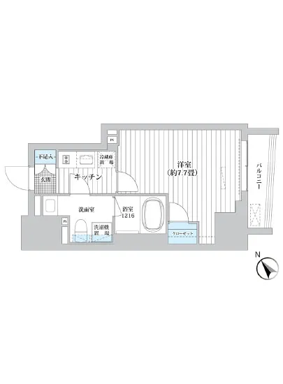 ライオンズフォーシア高輪 802