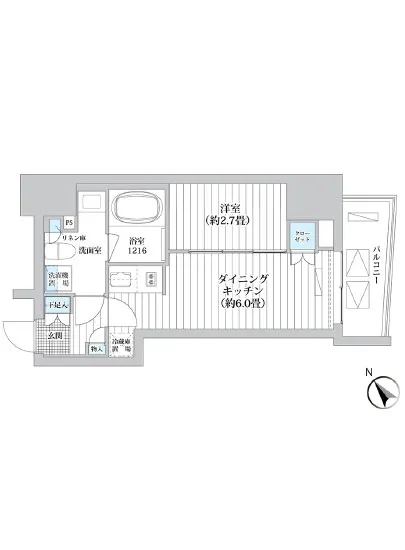 ライオンズフォーシア高輪 803