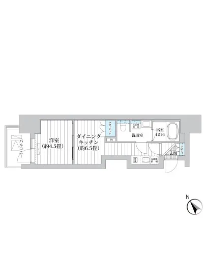 ライオンズフォーシア高輪 704