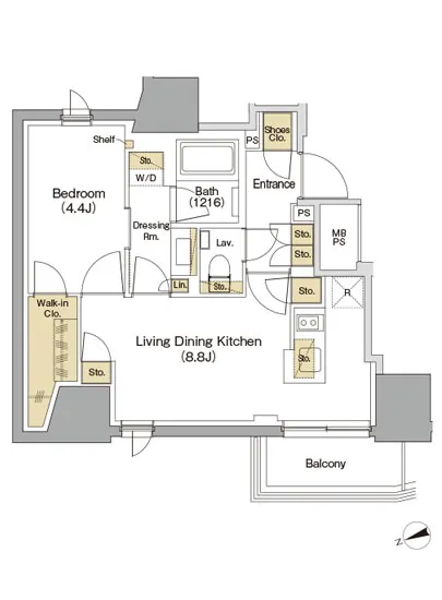 ザ・パークハビオ南大井 702