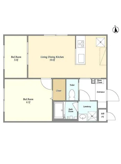 ウェルスクエアイズム上北沢 401