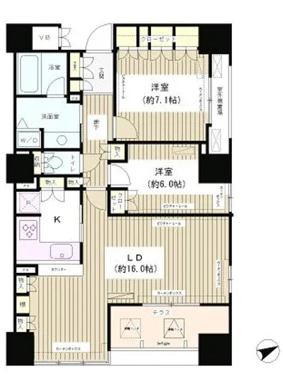 エンブレムコート明石町 401