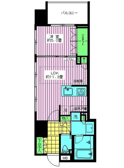 プレサンスロジェ東京湊 6F