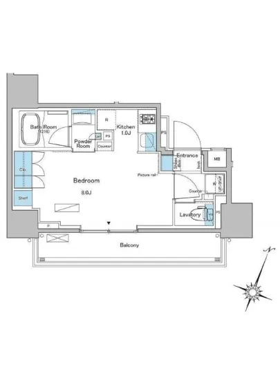 ルフォンプログレ門前仲町 1302