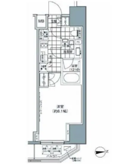 パークハビオ上野3丁目 405
