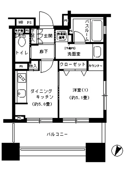 パークキューブ市ヶ谷 1004