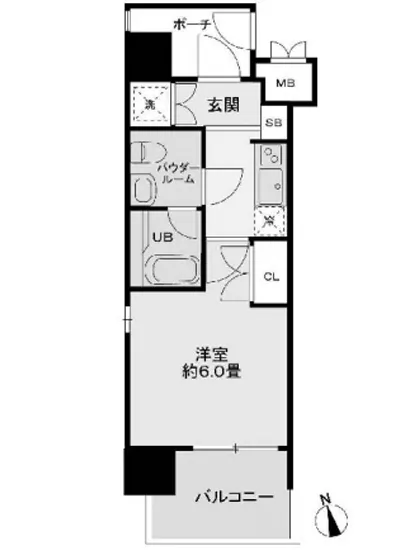 レジディア新宿御苑 401