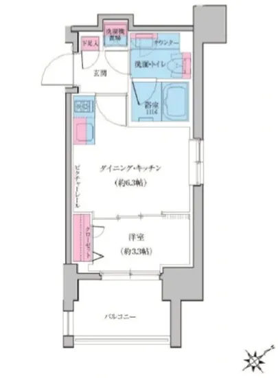 クレヴィアリグゼ雪が谷大塚 703
