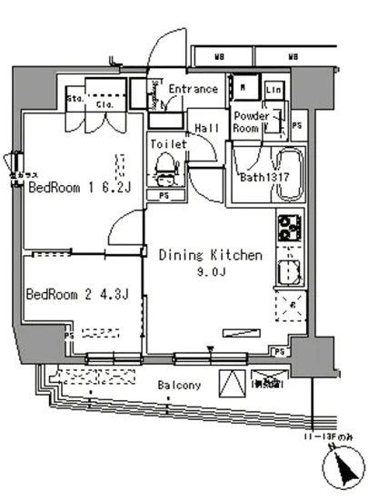 パークアクシス新板橋 E-1204