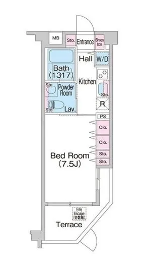 コンフォリア大森鹿島 107