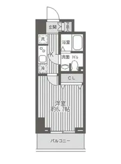 レジディア蒲田 1208