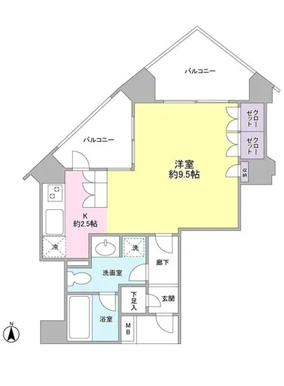 クオリア目黒大橋ウエスト 607