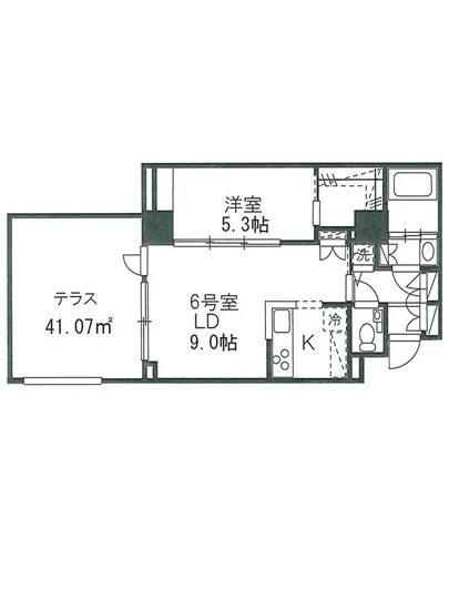プレジール神宮前 B106