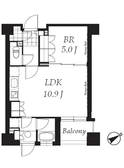 プライムメゾン銀座イースト 809