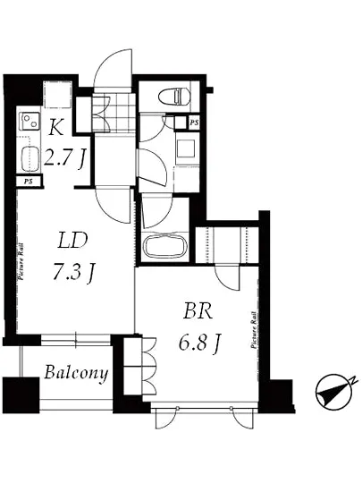 プライムメゾン銀座イースト 1208