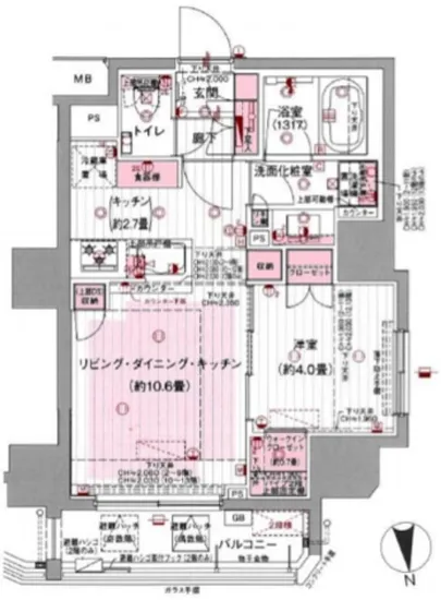 ウィルローズ市谷柳町 5F