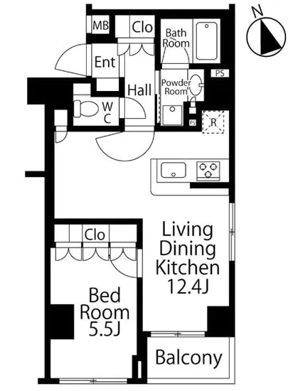 エクセレントシティ恵比寿 1F