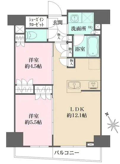 ルフォンプログレ四谷 1303