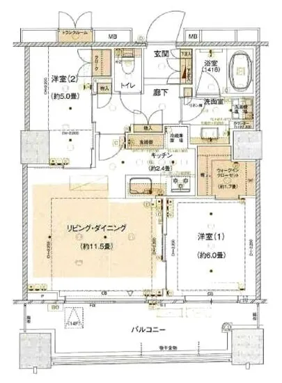 パークシティ大崎ザレジデンス 10F