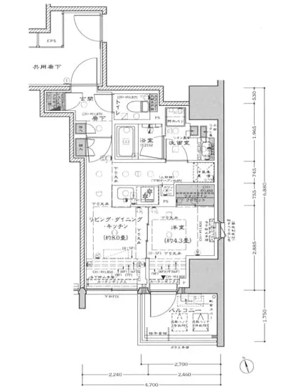 リビオレゾン入船 10F
