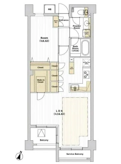 オープンレジデンシア武蔵小山 5F